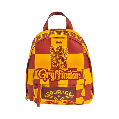 Fred Segal/warner Brothers Fred Segal Harry Potter Checker Gryffindor Mini Backpack In Red