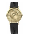 Versace V-eternal Silicone Watch In Gold