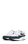 Nike Air Max 1 '87 Sneaker In Black/white/white