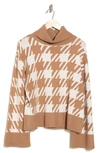 LAUNDRY BY SHELLI SEGAL WIDE SLEEVE TURTLENECK SWEATER