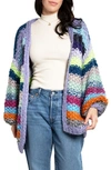 SAACHI STRIPE CARDIGAN