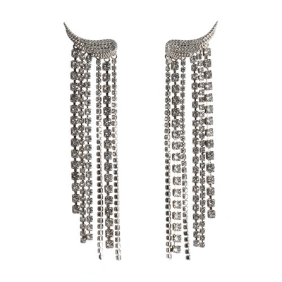 Zadig & Voltaire Rock Color Earrings In Shiny_silver