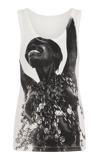 Rabanne X Jean Clemmer Photograph-print Tank Top In White