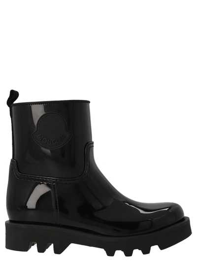 Moncler Ginette Ankle Boots In Black