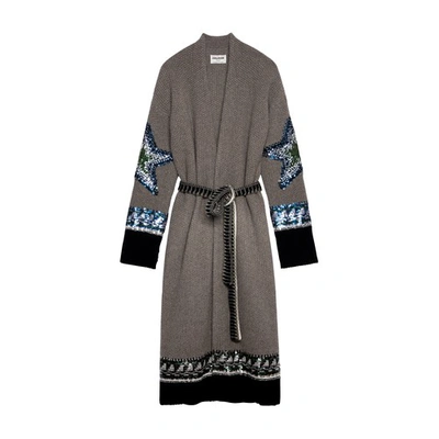 Zadig & Voltaire Rosanny Ws Stars In Taupe_fonce