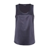 Brunello Cucinelli Women's Stretch Silk Satin Reversible Top In Night