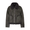Zadig & Voltaire Kady Shearling In Anthracite