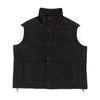 Maje 2-in-1 Quilted Sleeveless Puffer Jacket In Noir_ecru