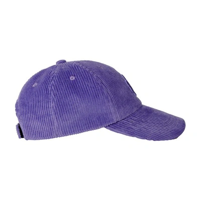 Maje Velvet Cap In Purple