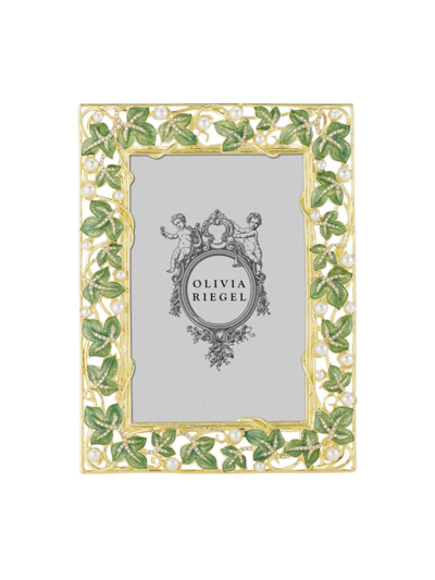 Olivia Riegel Ivy Frame In Green White