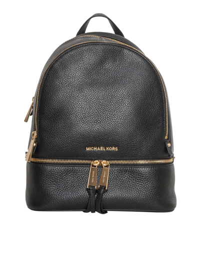 Michael Kors Md Backpack In Black