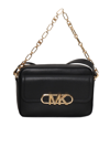 Michael Kors Parker Rectangular Chain Cross-body Bag In Black