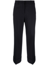 INCOTEX STRETCHY COTTON FABRIC TROUSERS