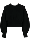 ALEXANDER WANG SWEATER WITH DECORATION