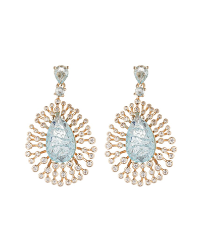 Eye Candy La Cz Mia Drop Earrings