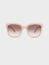 CHARLES & KEITH RECYCLED ACETATE SQUARE SUNGLASSES