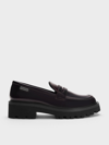 CHARLES & KEITH CHARLES & KEITH - COVERED RIDGE-SOLE LOAFERS