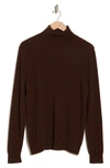 Stewart Of Scotland Turtleneck Cashmere Sweater In Brown