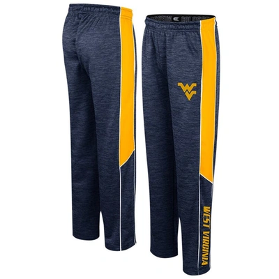 COLOSSEUM YOUTH COLOSSEUM NAVY WEST VIRGINIA MOUNTAINEERS LIVE HARDCORE PANTS
