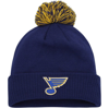 ADIDAS ORIGINALS ADIDAS BLUE ST. LOUIS BLUES COLD.RDY CUFFED KNIT HAT WITH POM