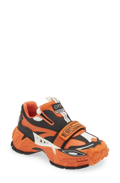 Off-white Glove Slip-on Sneakers In Orange Black
