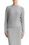 Vince Dolman Sleeve Sweater In Grey