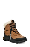 Ugg Adirondack Meridian Leather Lace-up Hiker Boots In Brown