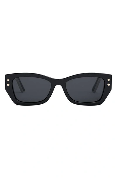 DIOR 'DIORPACIFIC S2U 53MM SQUARE SUNGLASSES