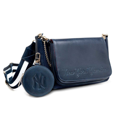 Lusso New York Yankees Rianna Multi Pouchette Bag In Navy