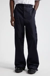 Off-white Seasonal Nylon Patch Peach Baggy Sweatpants In Sierra Leone Sierra