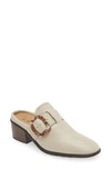 Naot Choice Mule In Soft Ivory Leather