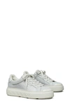 Tory Burch Ladybug Sneaker In Argento / Blanc