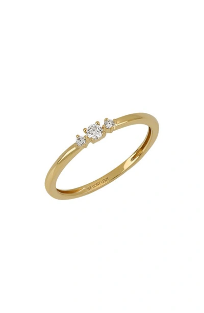 Bony Levy Liora Stackable Diamond Ring In 18k Yellow Gold