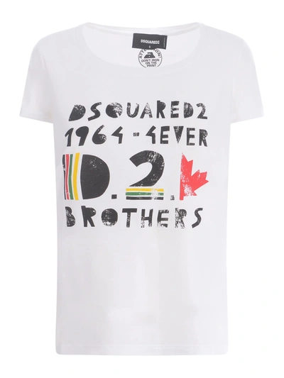 Dsquared2 T-shirt  In White