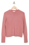 Vince Crewneck Wool & Cashmere-blend Sweater In Dusty Rose