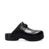 FERRAGAMO SALVATORE FERRAGAMO NOPE LEATHER SLIDES