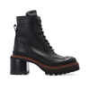 See By Chloé Mahalia Leather Lace-up Boots