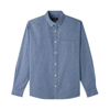Apc Eduard Indigo Shirt In Iai - Indigo