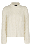 THEORY THEORY MOCK NECK CHUNKY CABLE