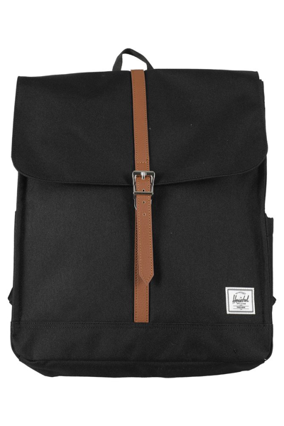 Herschel Supply Co. City Magentic Fastened Backpack In Black