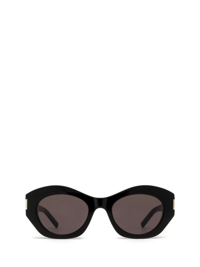Saint Laurent Eyewear Cat In Black