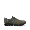 On Running Cloud 5 Waterproof Low-top Sneakers In Green/black