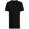 Rick Owens Longline-style T-shirt In Black