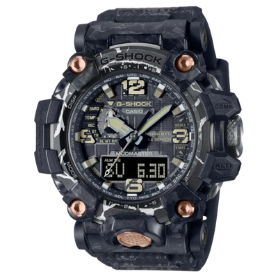Pre-owned Casio G-shock Gwg-2000cr-1a Mudmaster Tough Solar Black Strap Mens Watch Gwg2000
