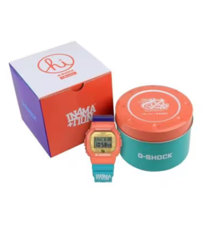 Pre-owned Casio G-shock In4mation Dw5600in4m23 Collaboration "mosh Pit" 2023 Brand