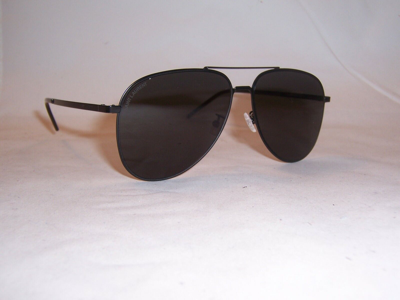 Pre-owned Saint Laurent Sunglasses Sl Classic 11/s Slim-002 Black/black Authentic