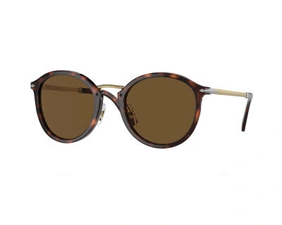 Pre-owned Persol Sunglasses Po3309s 24/57 Havana Brown Men Women