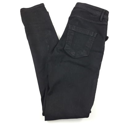 Pre-owned Rick Owens $705 Drkshdw  Tyrone Cut Wax Italy Denim Jeans In Black Mens Size 31