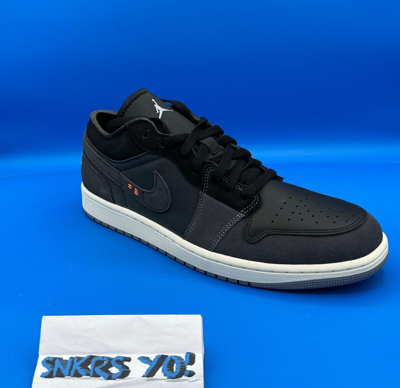 Pre-owned Jordan 1 Low Se Craft Inside Out Black (dn1635-001) Sizes 11