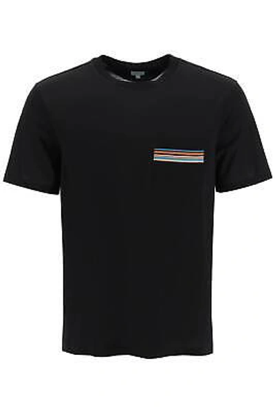 Pre-owned Paul Smith T-shirt  Men Size M M1r306uh00088 79 Black
